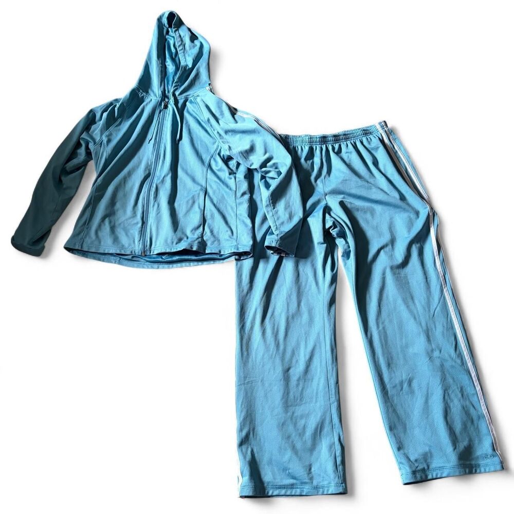 Champion Women's Blue and White Joggers-tracksuits